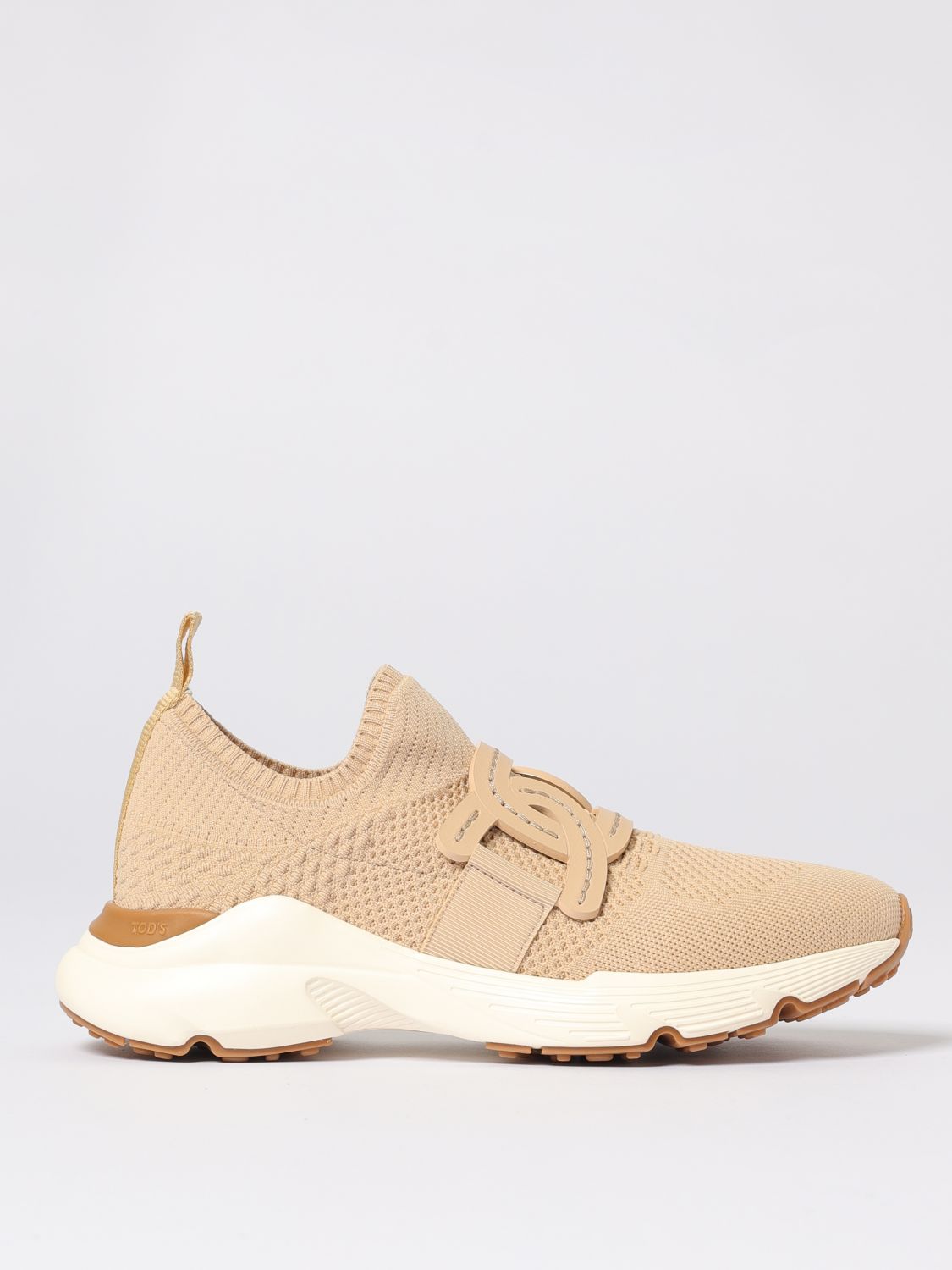 Tod's Sneakers Woman Color Beige In Neutral