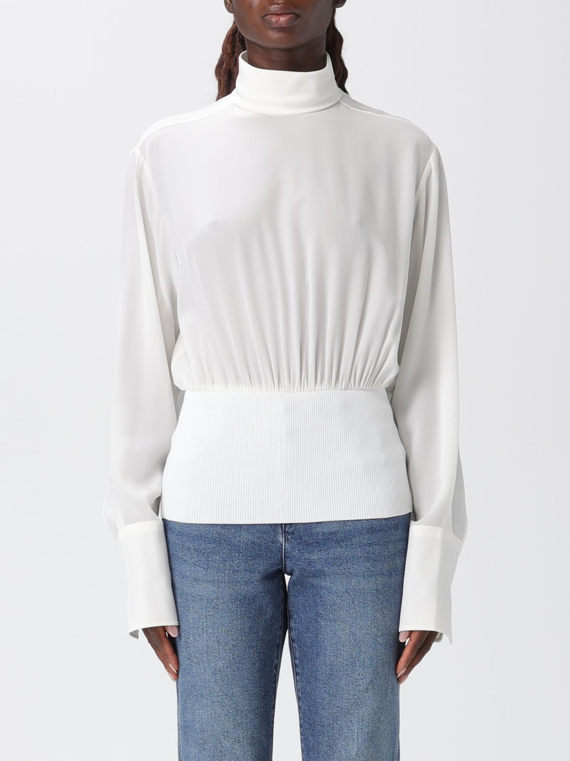 Sportmax Shirt  Woman Color White In White