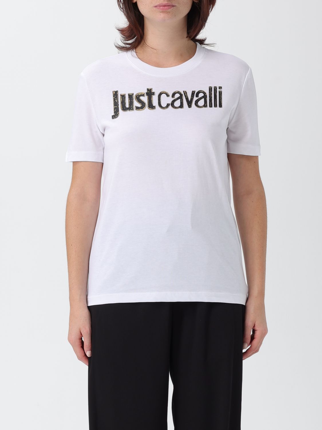 Versace Jeans Couture T-shirt Woman Color White In White