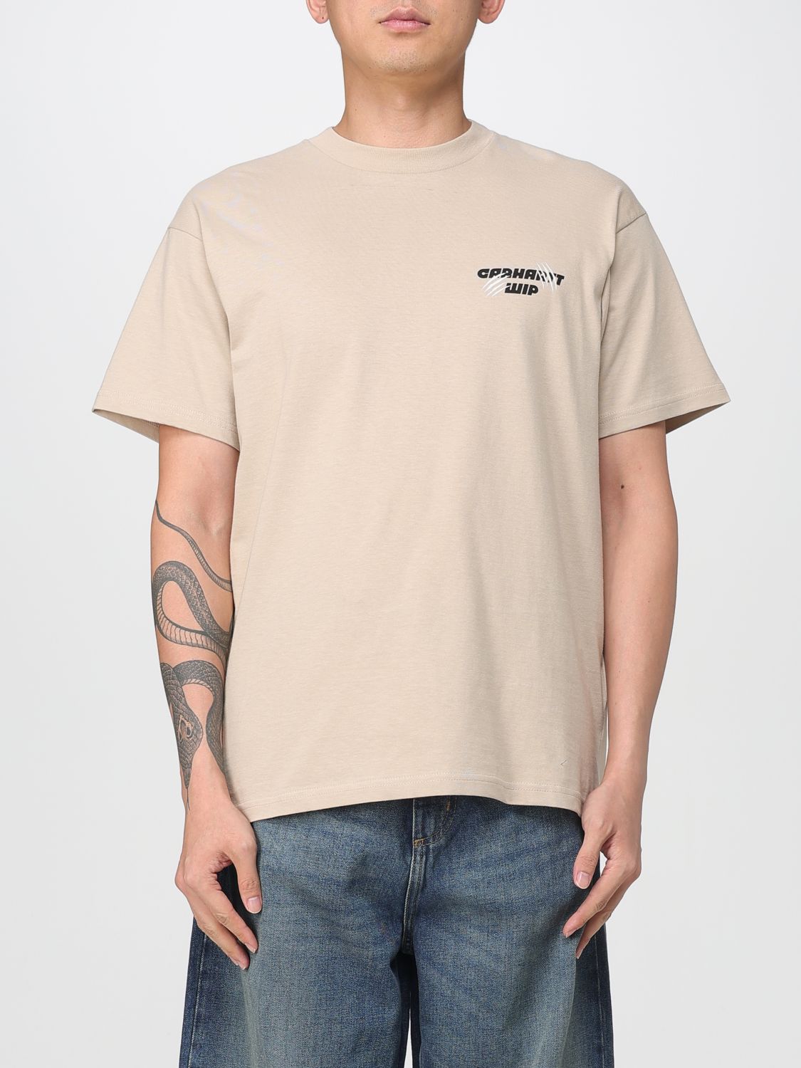 Carhartt Wiptopia Graphic T-shirt In Neutral