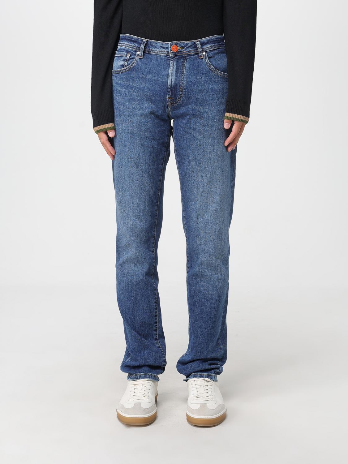 Manuel Ritz Jeans  Men Color Blue In Blue