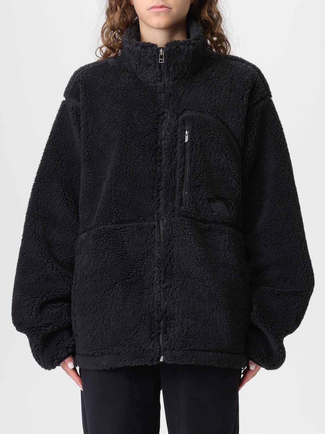 The North Face Jacket Woman Color Black In Black