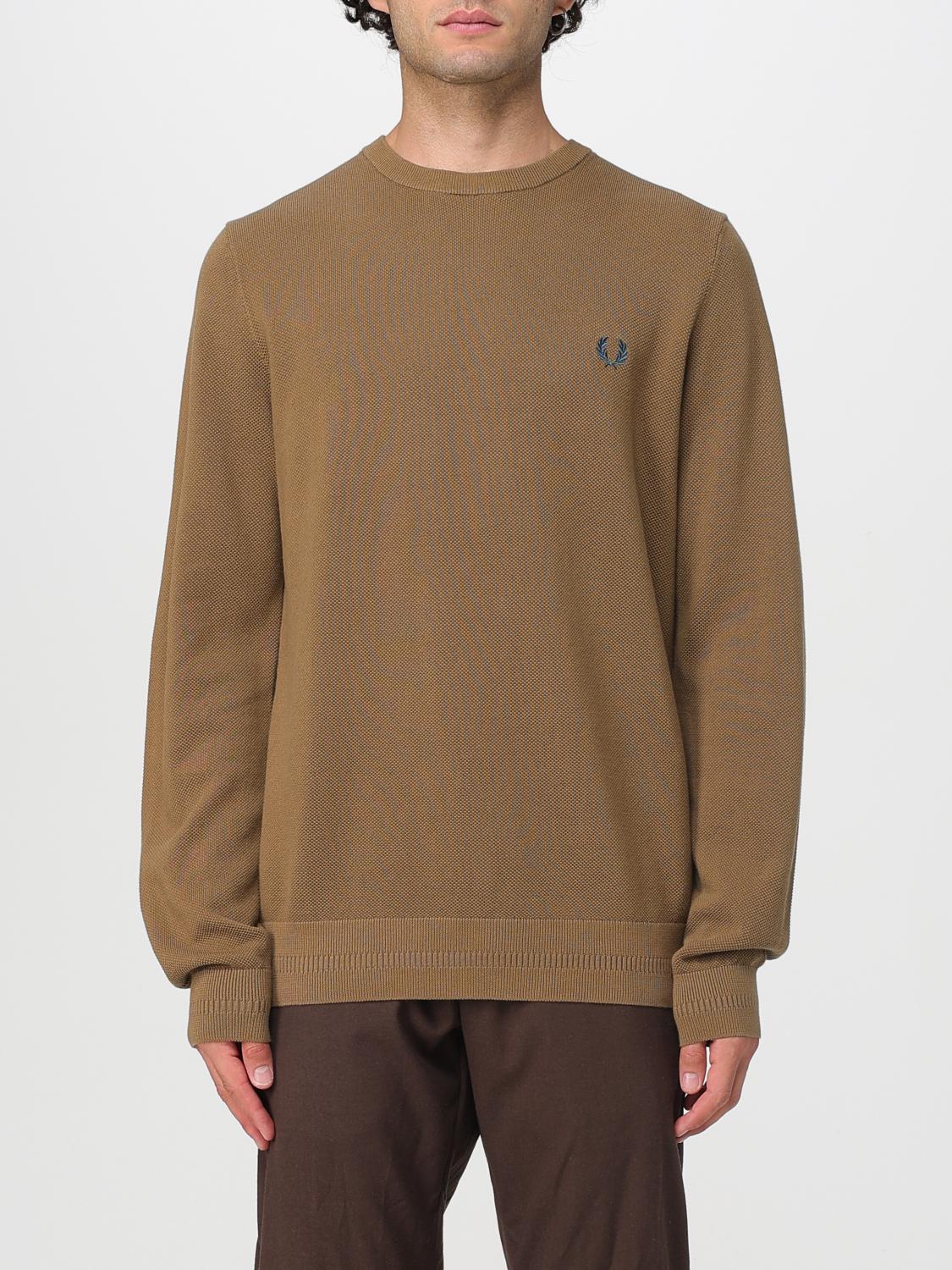 Fred Perry Sweater  Men Color Grey In Gray