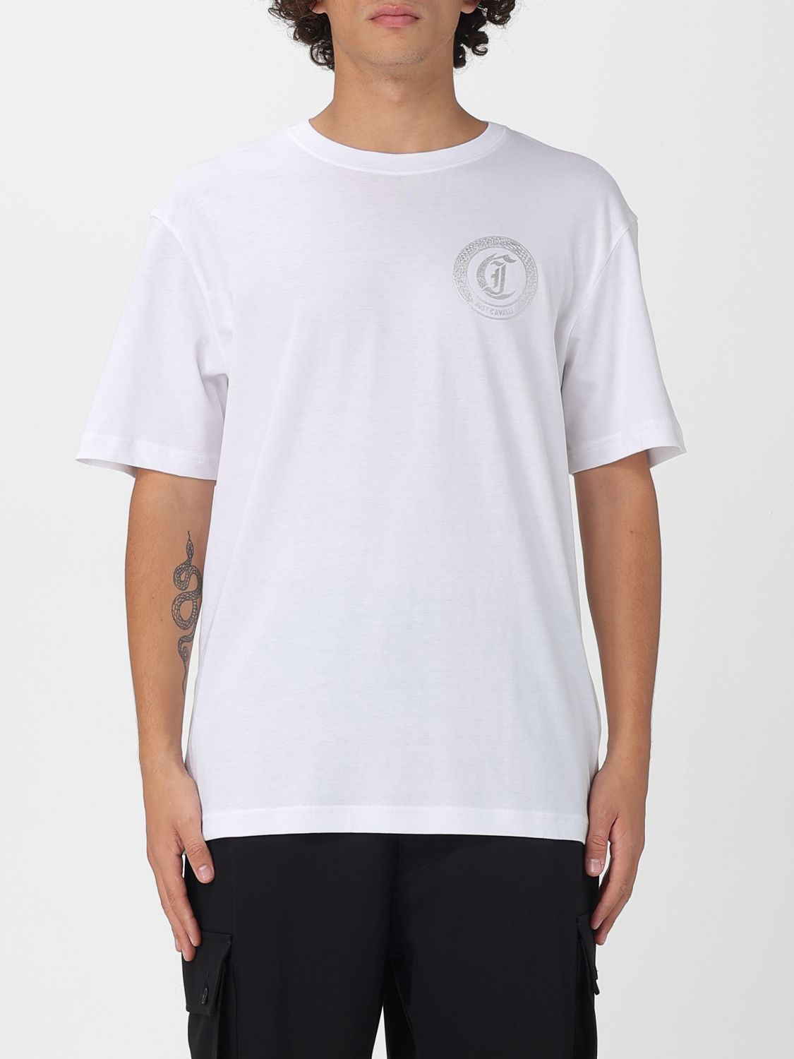 Just Cavalli T-shirt  Men Color White In White