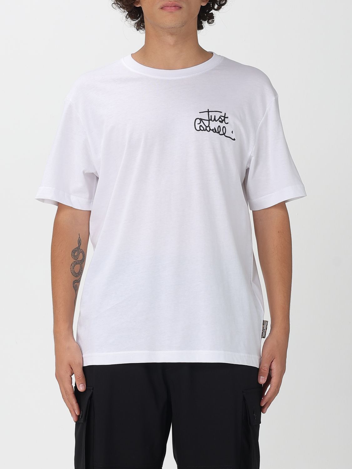 Just Cavalli T-shirt  Men Color White In White