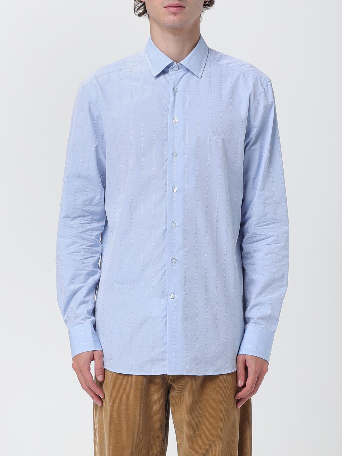 ETRO Shirt Men color Blue　エトロ シャツ メンズ カラー ブルー ETRO