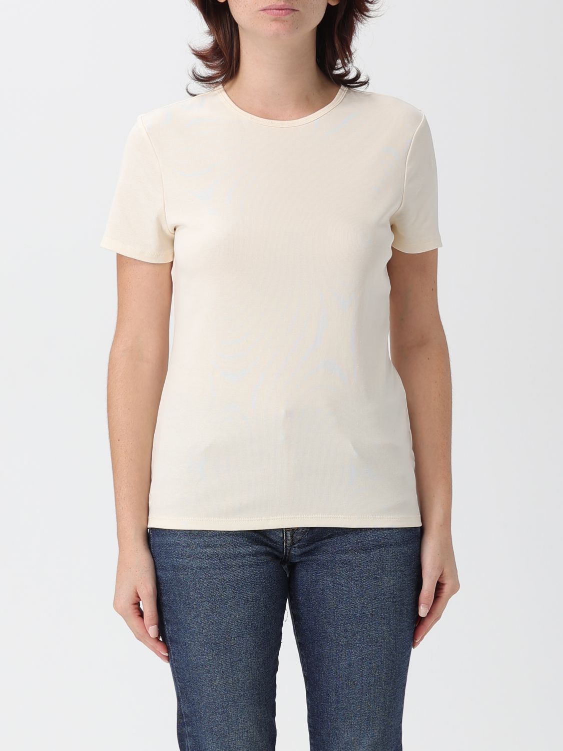 Ralph Lauren T-shirt Lauren  Woman Color Beige In Neutral