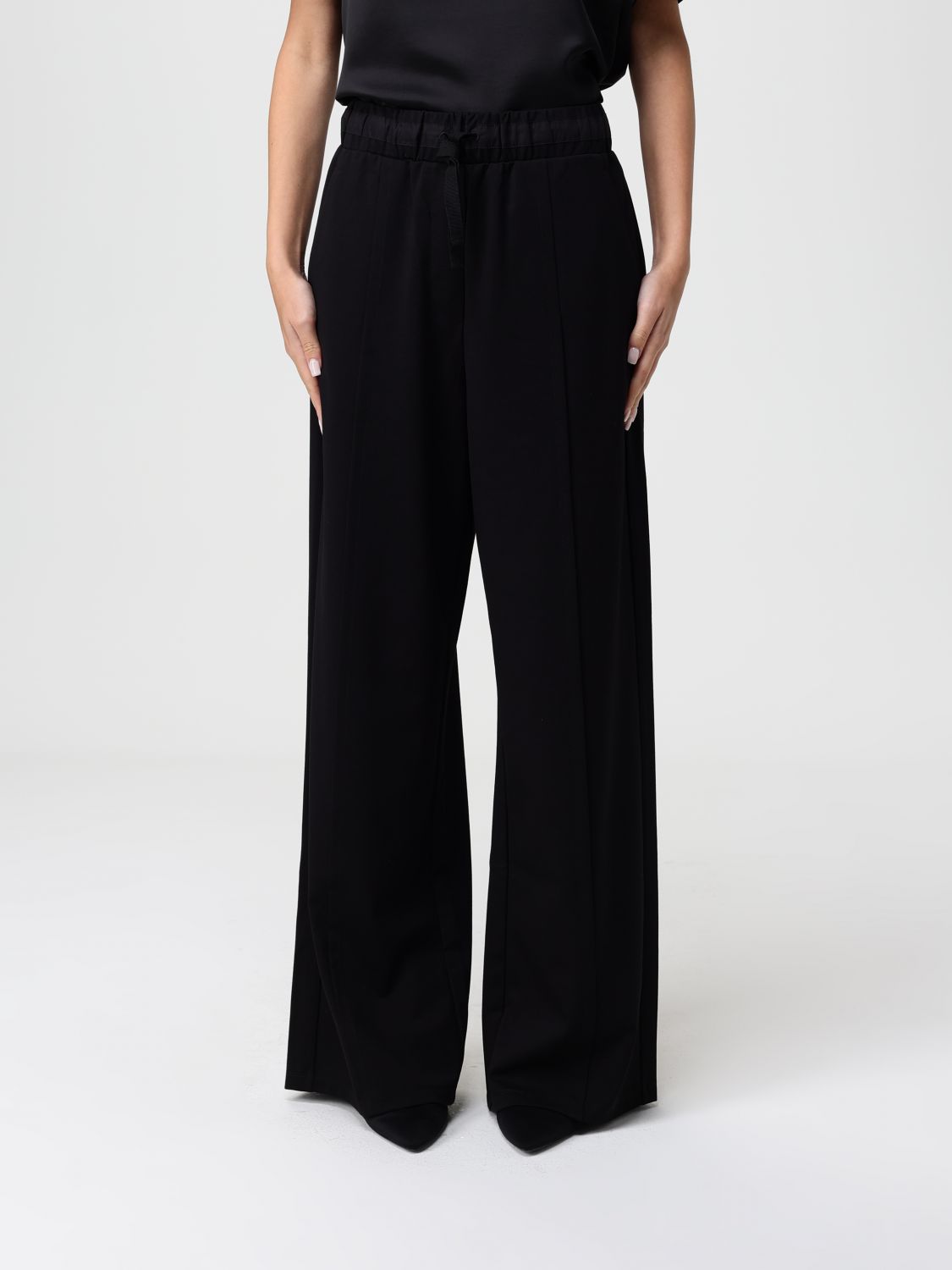 Weekend Max Mara Pants Woman  In Black
