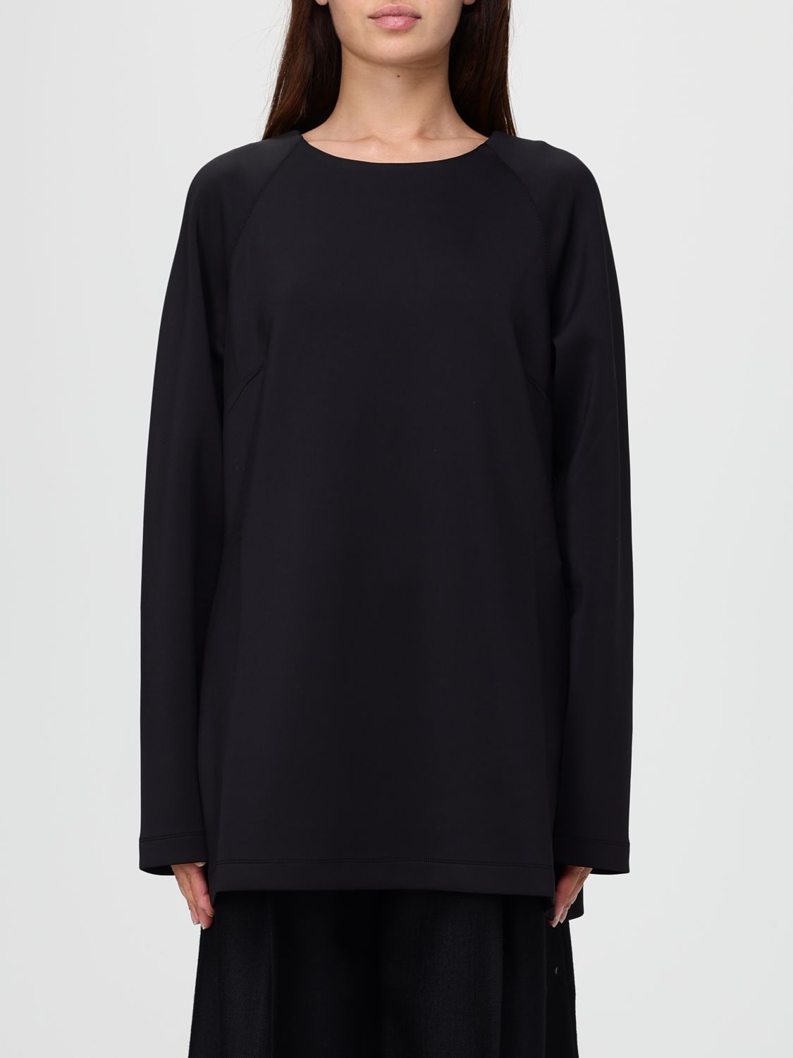 Mm Max Mara Bodysuit  Woman Color Black In Black