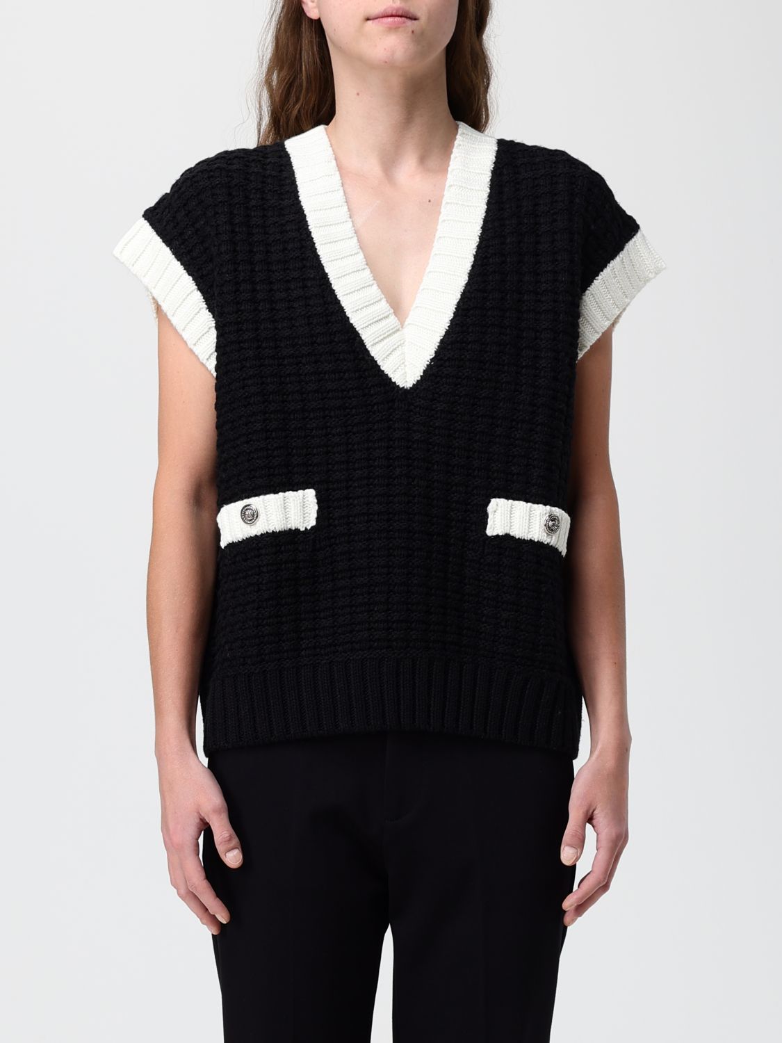 Liu •jo Sweater Liu Jo Woman Color Black In Black