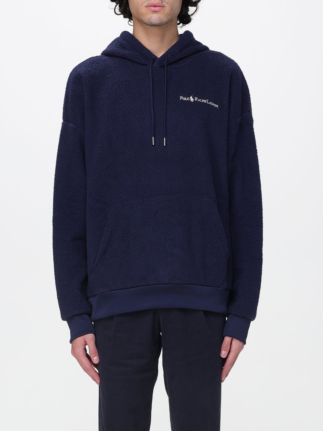 Polo Ralph Lauren Sweatshirt Men Color Blue In Blue