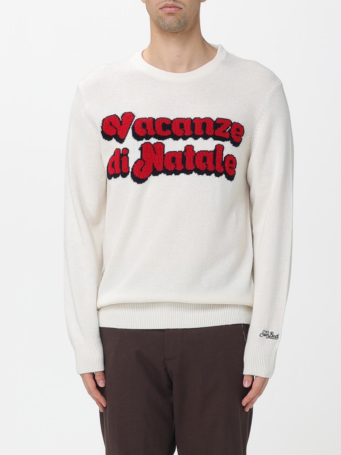 Mc2 Saint Barth Sweater In White