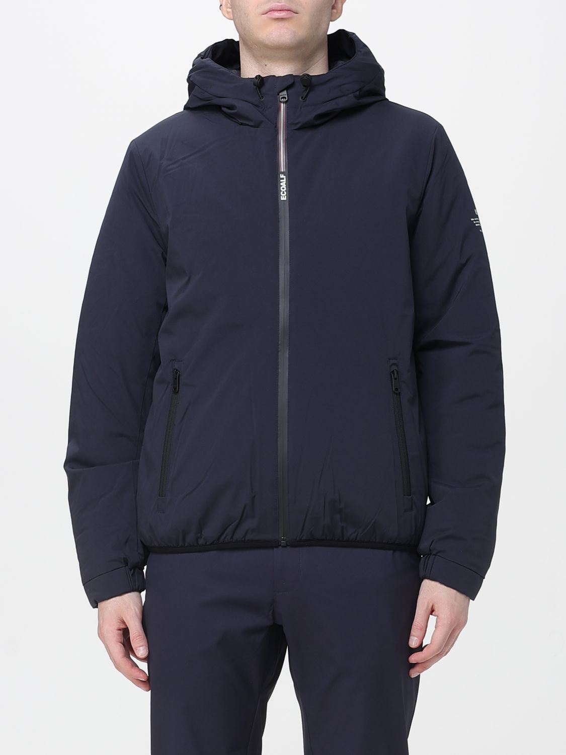 Ecoalf Jacket  Men Color Blue In Blue