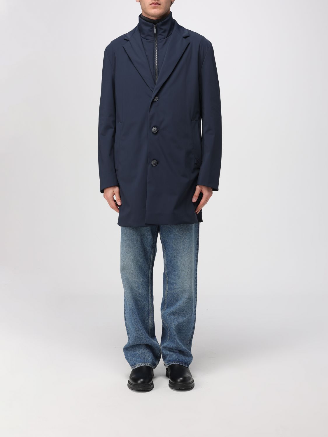 BOSS Jacke Herren Farbe Blau