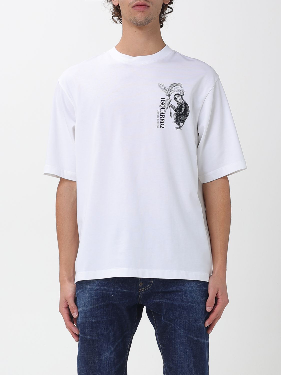 DSQUARED2 T-Shirt Herren Farbe Weiß