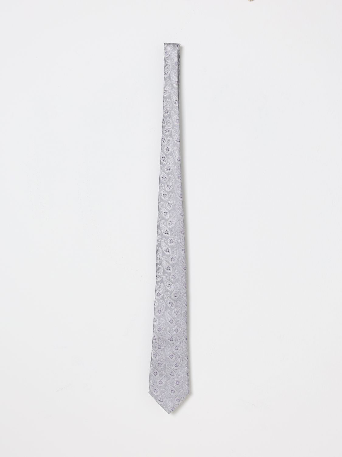 ETRO ETRO Tie Men color White　エトロ ネクタイ メンズ カラー ホワイト