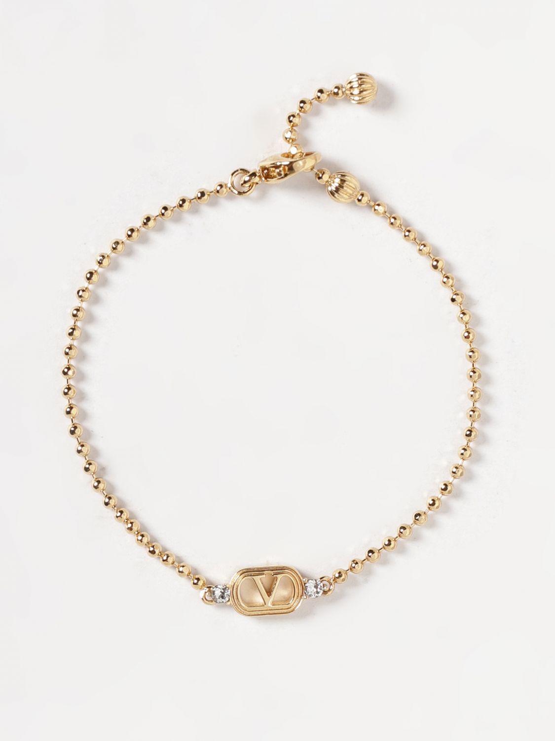 VALENTINO GARAVANI Ovalette bracelet in brass with Swarovski