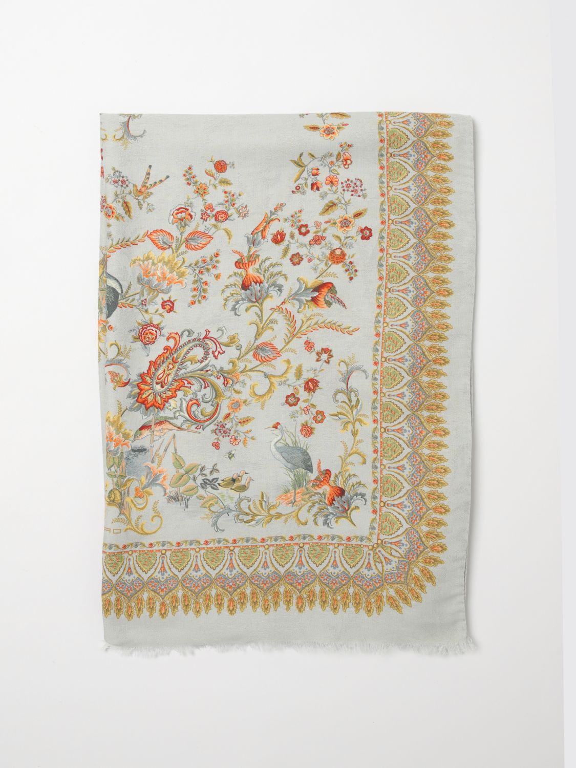 ETRO ETRO Scarf Men color Cream　エトロ スカーフ メンズ カラー クリーム