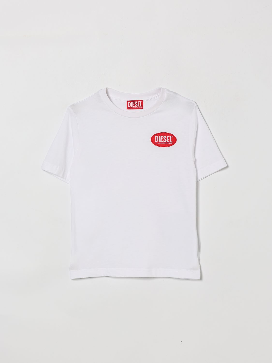 DIESEL Casual Cotton T-Shirt　DIESEL カジュアルコットンTシャツ DIESEL