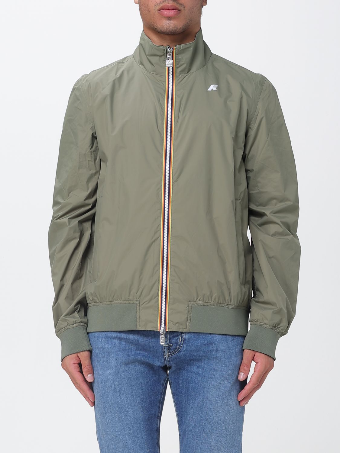 K-WAY Jacke Herren Farbe Grün