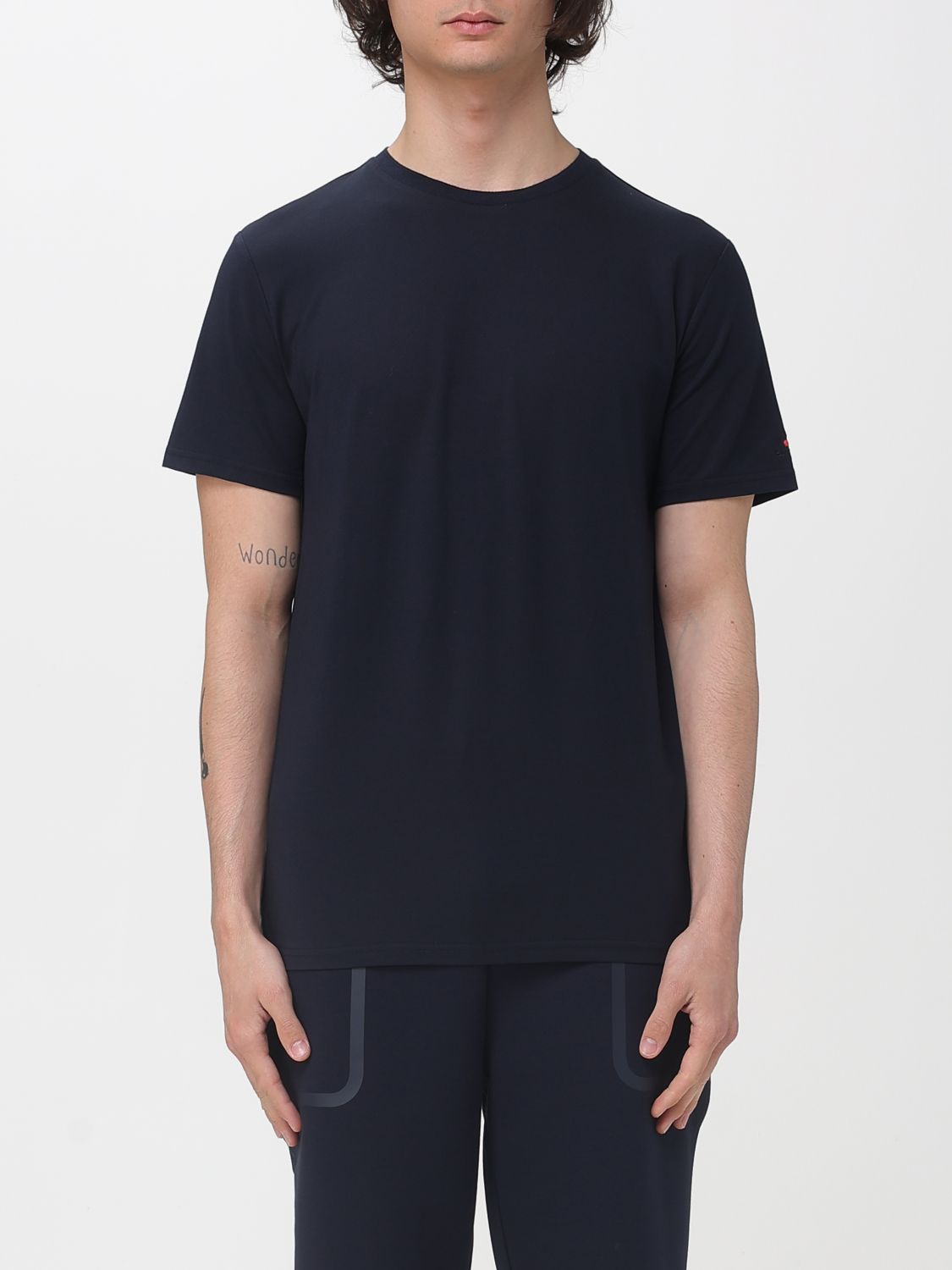 Peuterey Cotton Blend Basic T-shirt