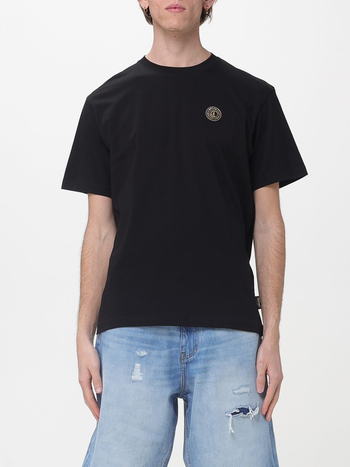 JUST CAVALLI Baumwoll-T-Shirt mit Logo