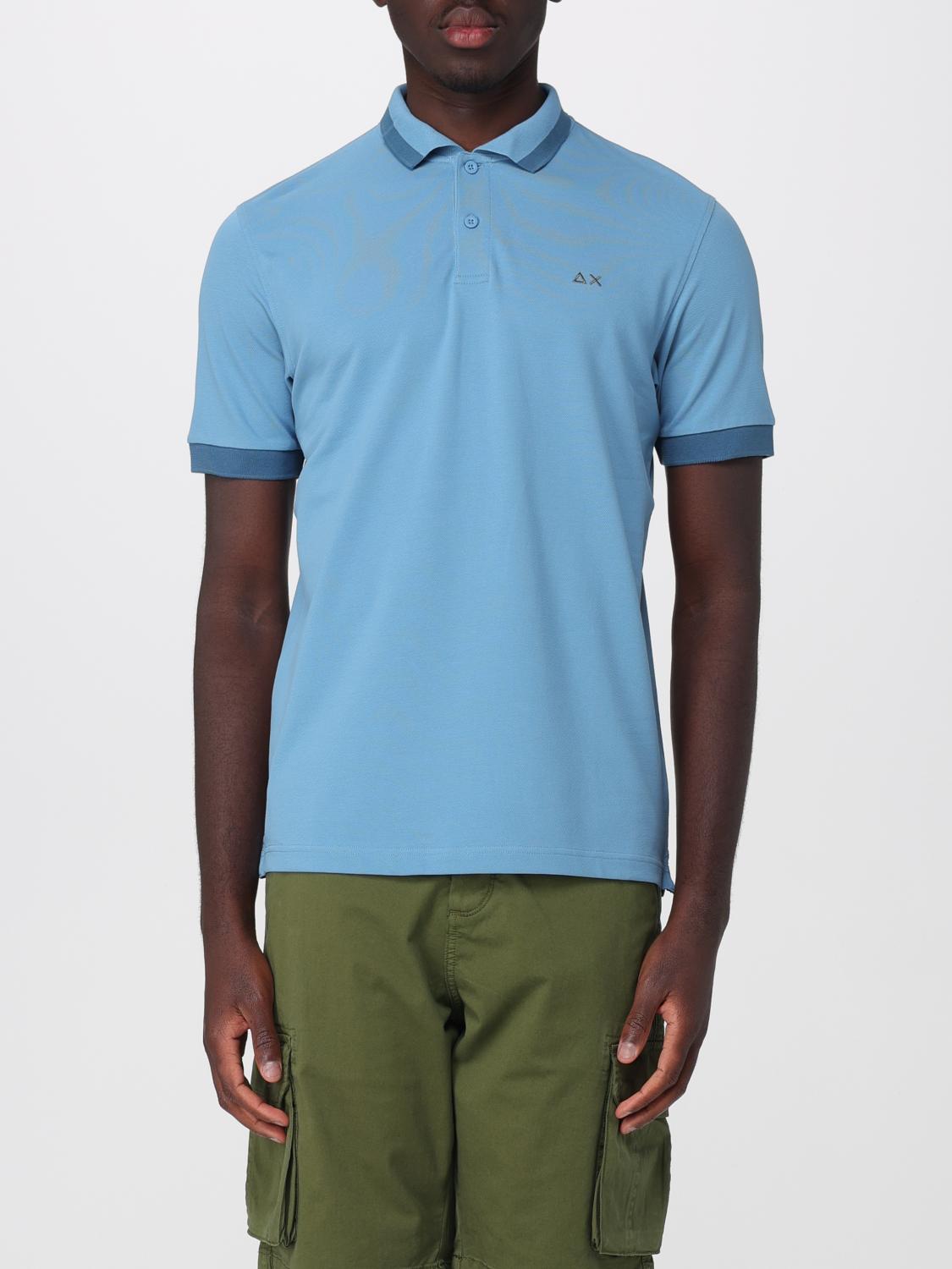 SUN68 Polo in cotone con logo