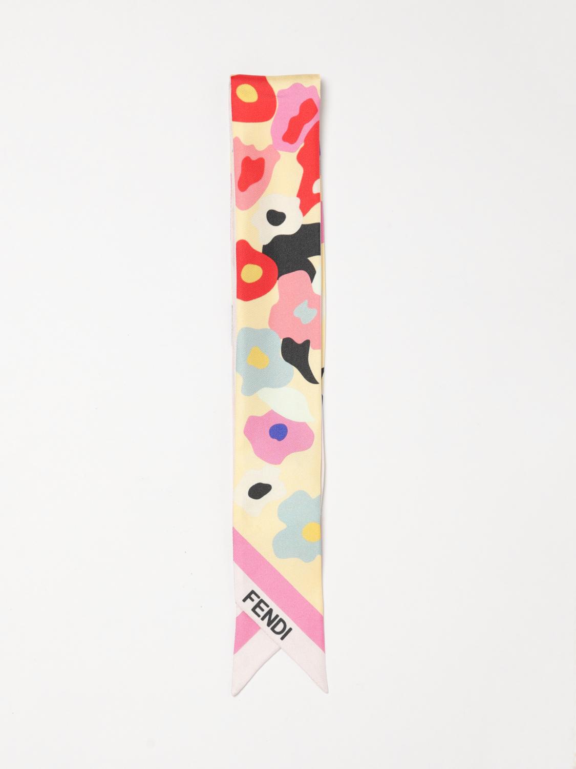 FENDI FENDI Neck Scarf Woman color Pink　FENDI ネックスカーフ 女性カラー ピンク