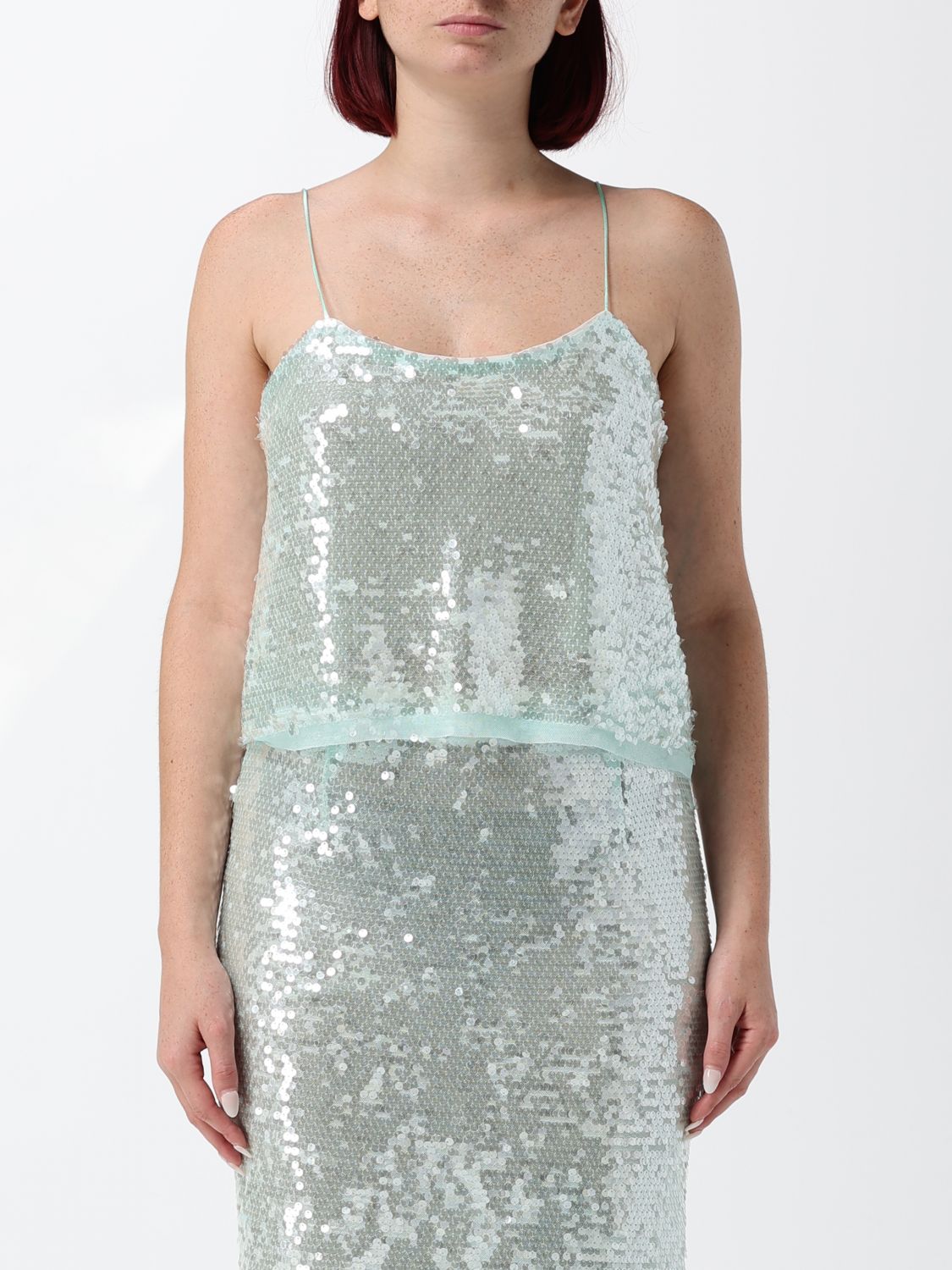 FORTE FORTE Top Woman color Silver