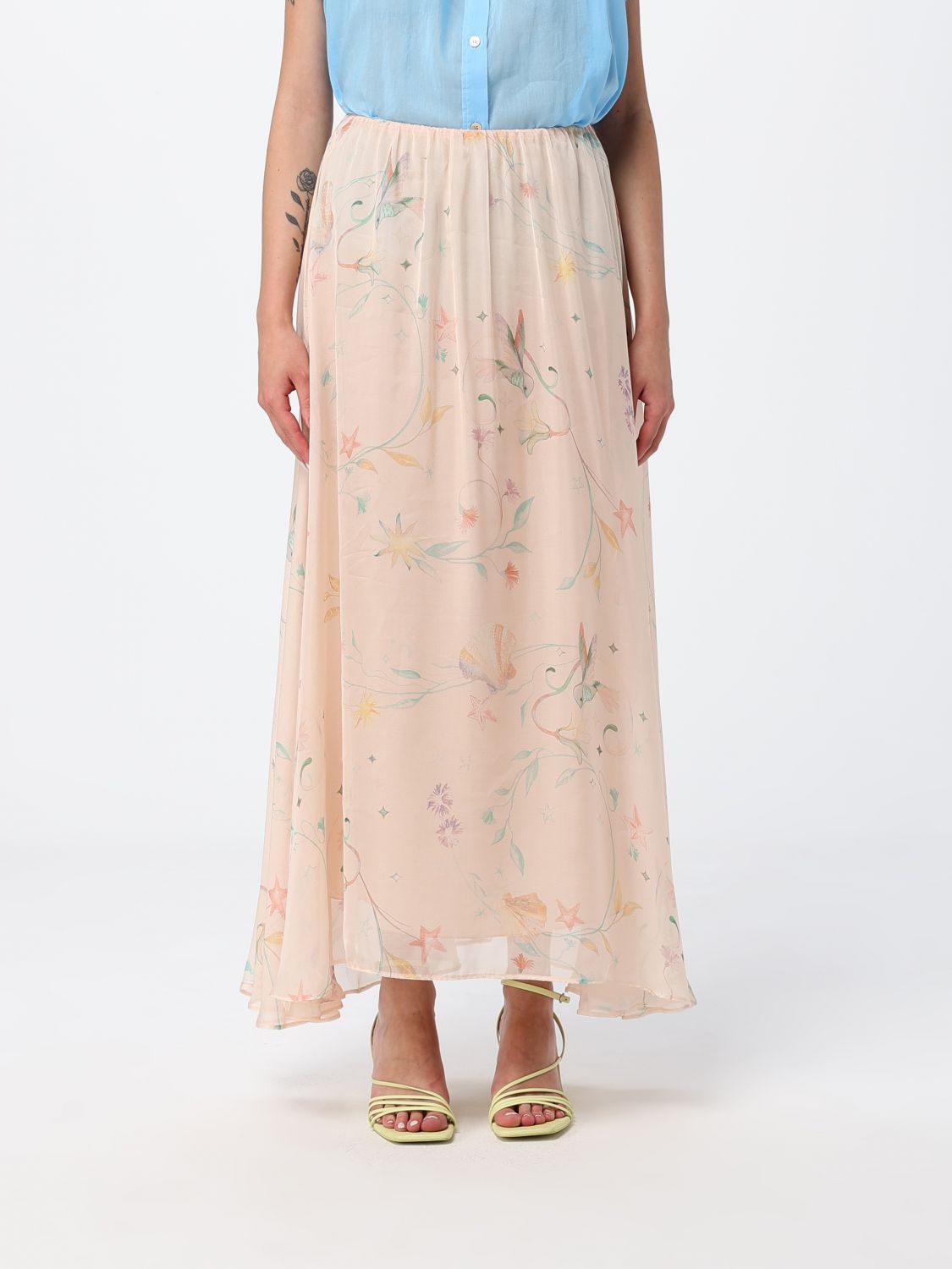 FORTE FORTE Skirt Woman color Pink