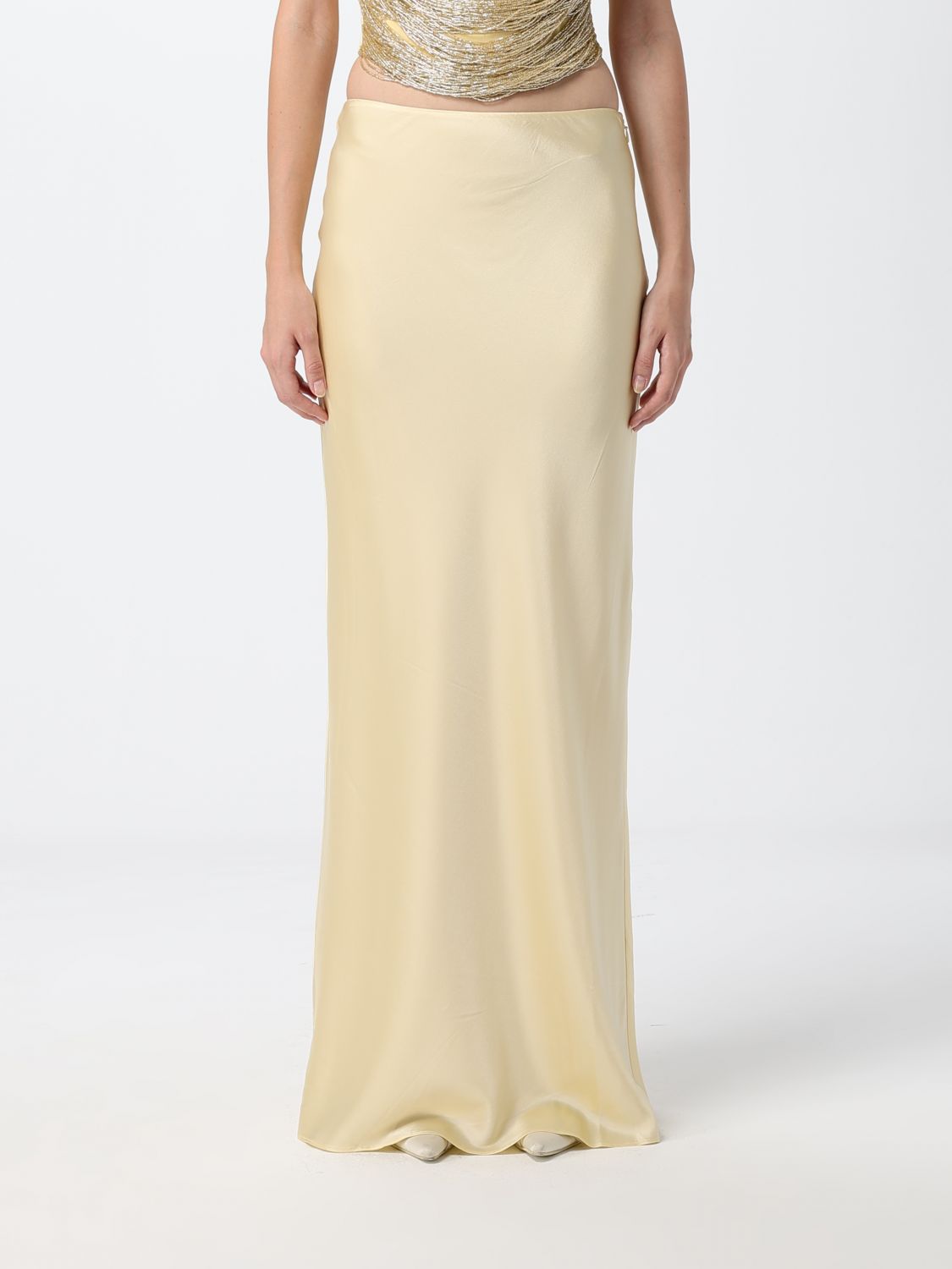 CULT GAIA Skirt Woman color Yellow