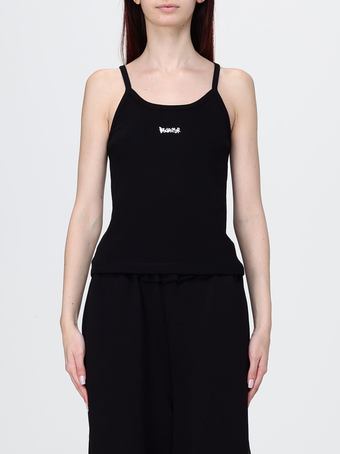DISCLAIMER Top Donna colore Nero
