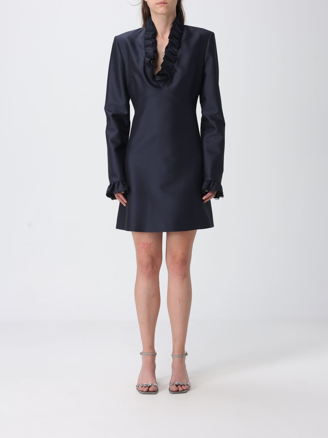 ALBERTA FERRETTI Dress Woman color Blue