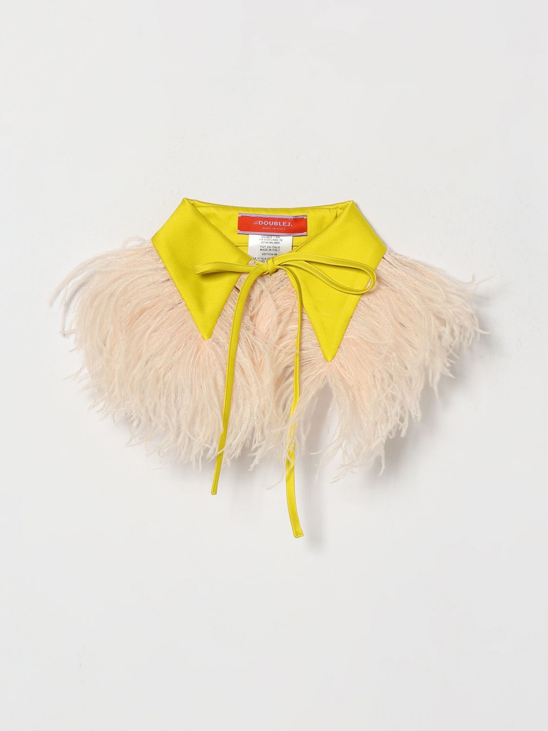 LA DOUBLEJ Cravatta Donna colore Giallo