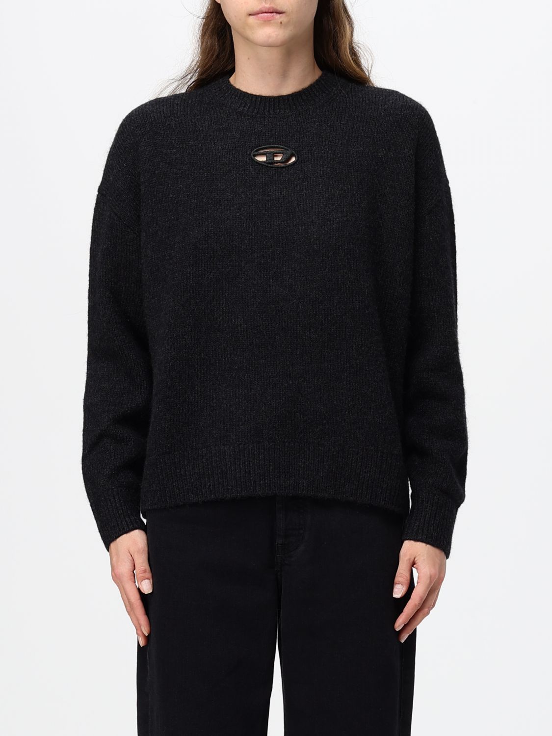 DIESEL Sweater Woman color Black