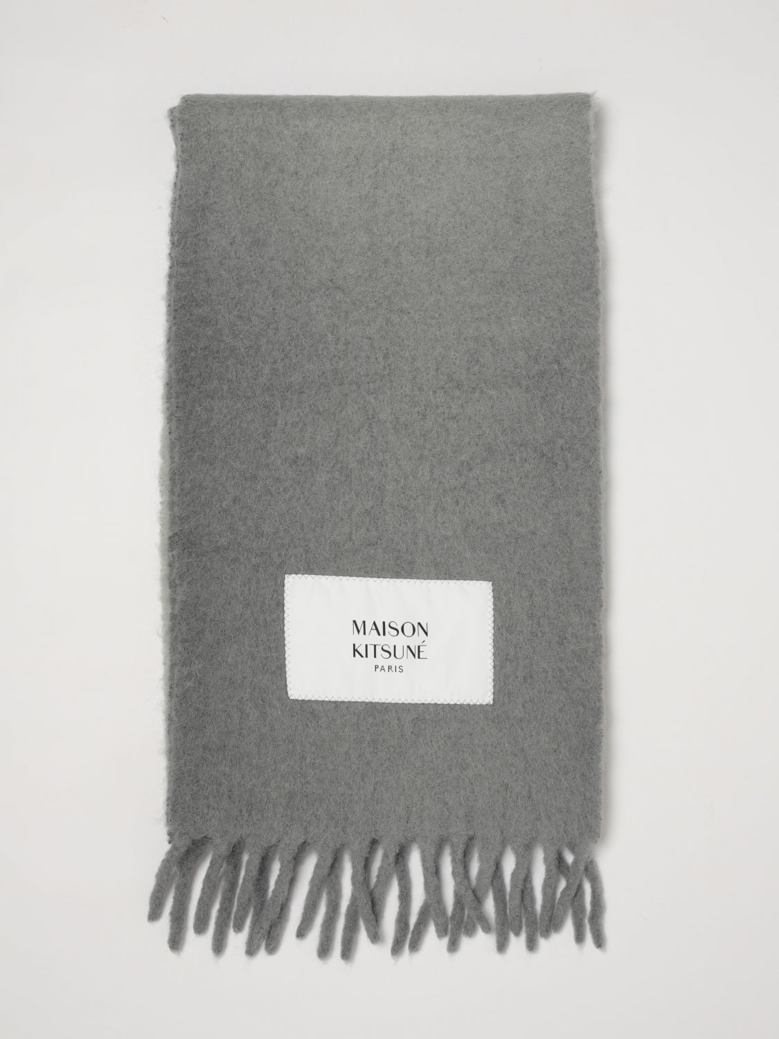 MAISON KITSUNÉ Sciarpa Donna colore Grigio
