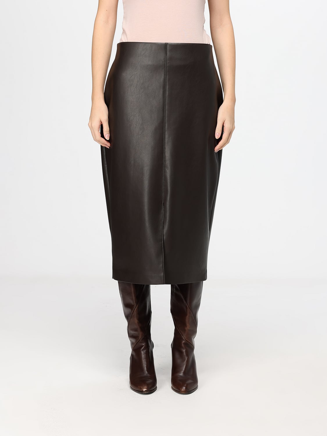 JOSEPH RIBKOFF Skirt Woman color Brown